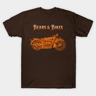 I Love Bears and Bikes T-Shirt